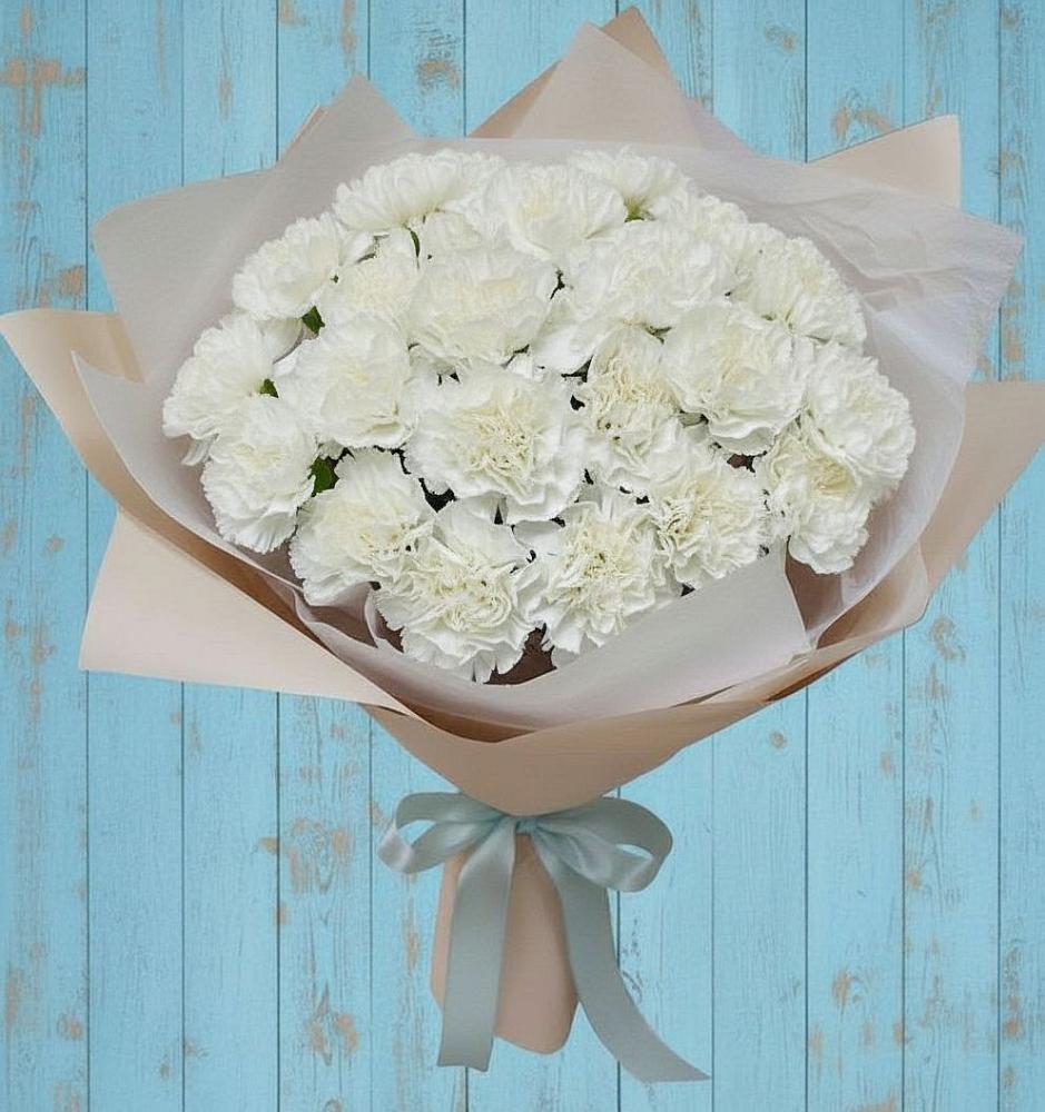 Букет цветов из: Гвоздики в Нытве