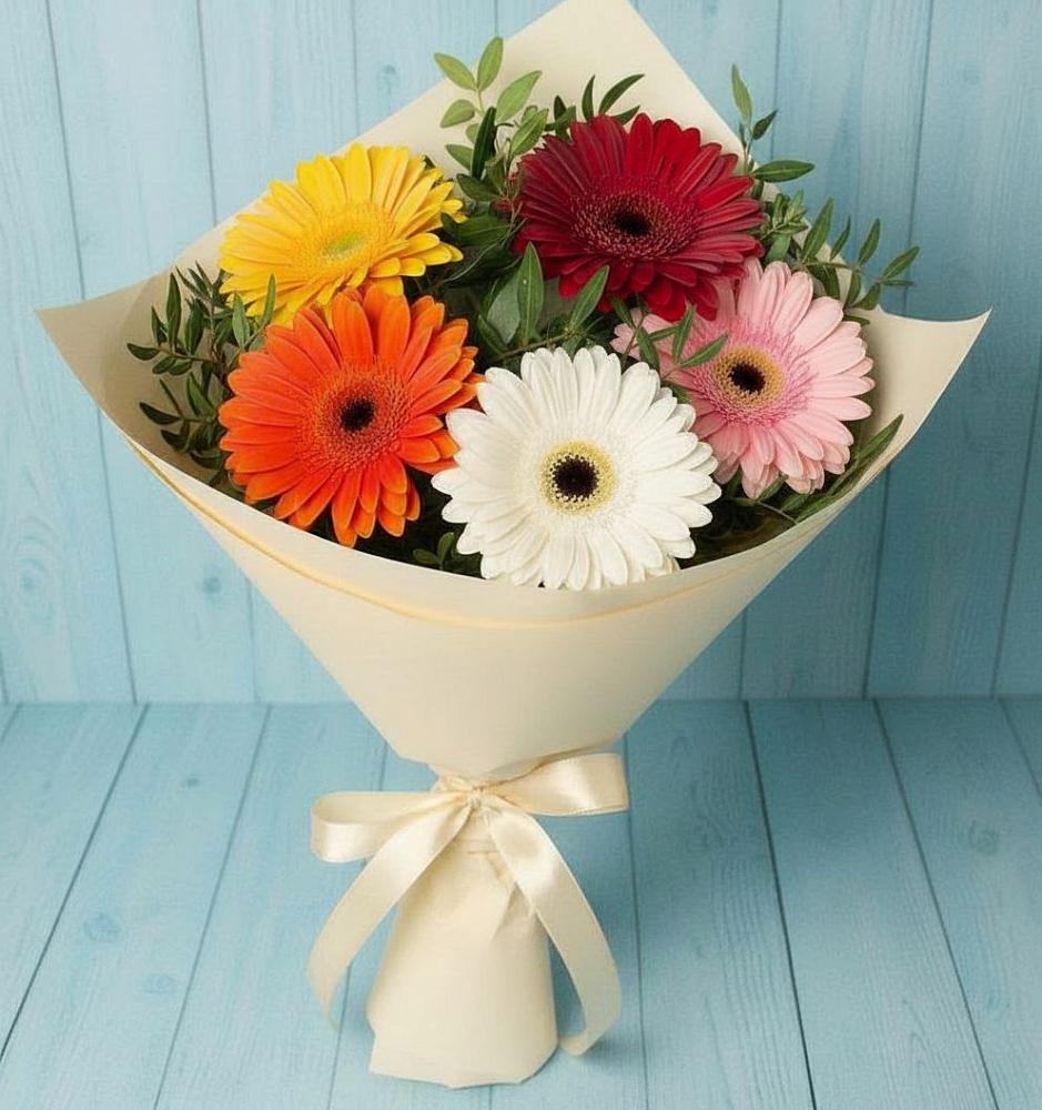 Букет цветов из: Герберы в Нытве