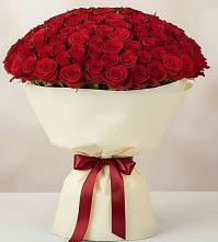 Букет 101 Красная роза Милано в Нытве
