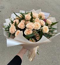 Букет Кремовые розы Латте в Нытве