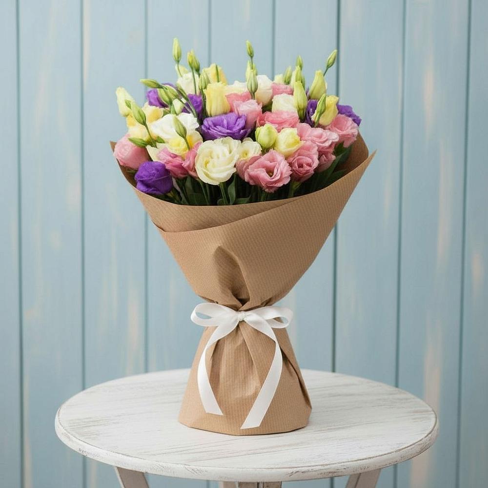 Букет цветов из: Лизиантусы в Нытве