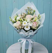 Букет цветов из:  Розы и Лизиантусы #REPLACE_PRED# Нытве