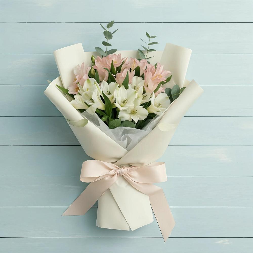 Букет цветов из: Альстромерии в Нытве