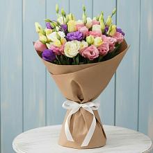 Букет цветов из:  Лизиантусы в Нытве