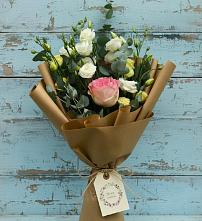 Букет цветов из:  Розы и Лизиантусы #REPLACE_PRED# Нытве