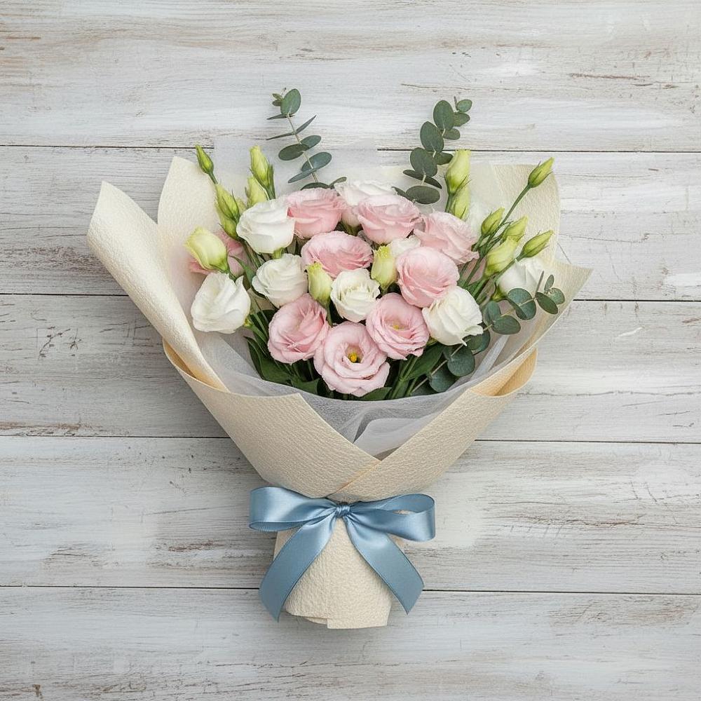 Букет цветов из: Лизиантусы в Нытве